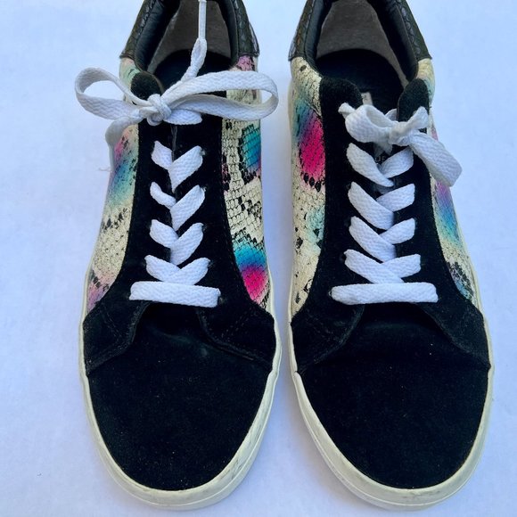 Multi-Color Snake Print Faze Sneaker - Picture 5 of 9